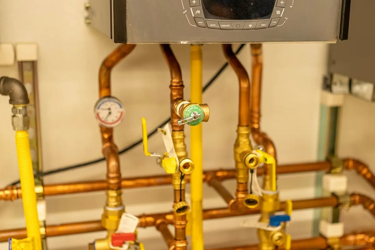 Licensed technician providing Water Heater Installation for a homeowner in Litchfield